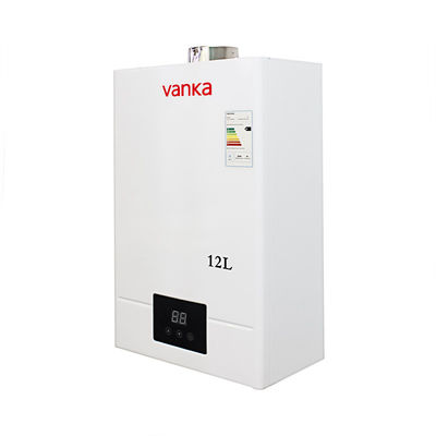 Sistema a gas senza serbatoio a scarico forzato Digital Gas Water Heater per vasca da bagno