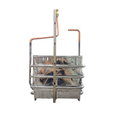 Scaldabagno a gas Scambiatore di calore di rame 10L 12L Capacità opzionale