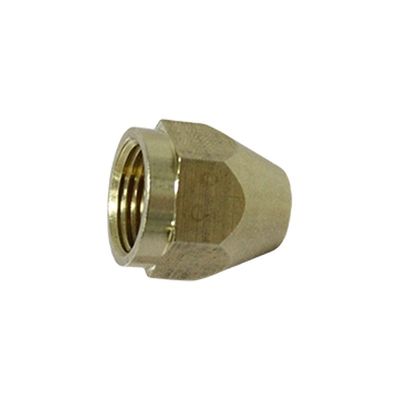 Connettore per gas in ottone con montatura dritta a filo per stufe a gas naturale