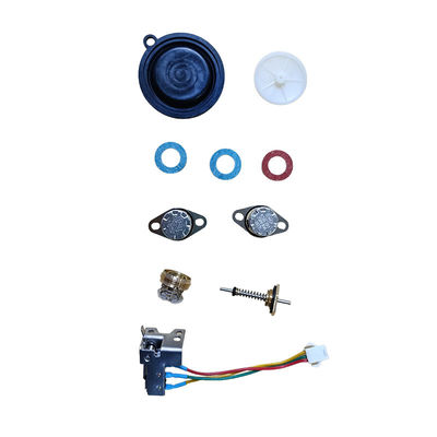 Flue Gas Water Heater Parts Kit with 220V Rated Voltage, 30°C - 75°C Temperature Range, and 1 Year Warranty