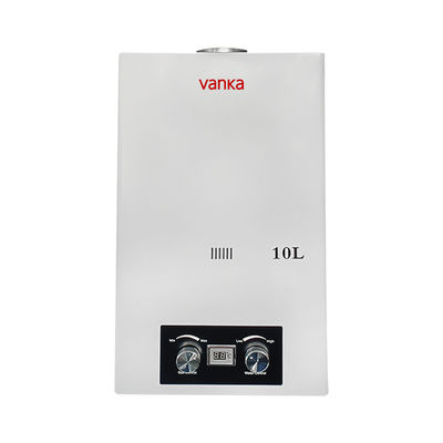 Scaldabagno a combustione bianca da 10 litri risparmio energetico facile da installare