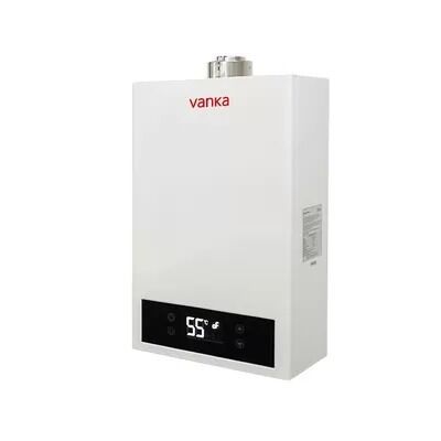 Installazione di scaldabagno a gas a parete a scarico diretto per bagno o cucina