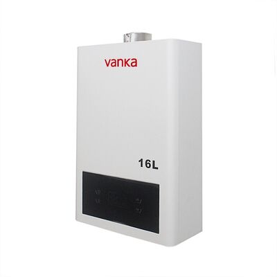 Scaldabagno a gas senza serbatoio per interni per tutta la casa, tipo forzato, termostatico