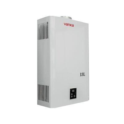 Certificato CE Moderno 13L riscaldatore di acqua calda a gas di scarico LPG stile camino