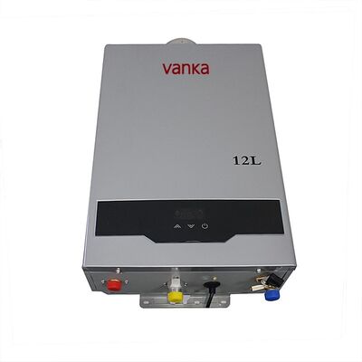 Scaldabagno a gas a flusso continuo ad alta efficienza a più punti montato a parete