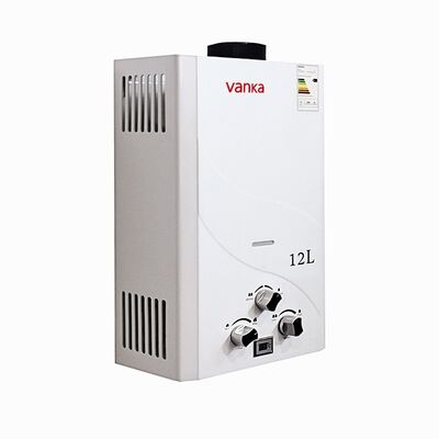 Caldaia acqua senza serbatoio istantanea a bassa pressione a gas liquido da 12 litri per uso domestico, alberghiero, appartamenti e aree rurali