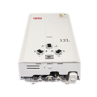 Scaldabagno a gas istantaneo senza serbatoio da 12L montato a parete con temperatura regolabile per uso domestico, alberghiero, condominiale e commerciale