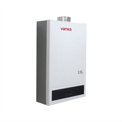 Scaldabagno a gas senza serbatoio a parete da 2000W con controllo della temperatura digitale per uso domestico, alberghiero, appartamento e commerciale