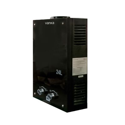 Disegno di scarico forzato da 16L a 24L propano gas senza serbatoio scaldabagno vetro temperato