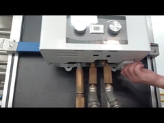 Sistema di riscaldamento istantaneo di acqua calda a gas a combustione 10L