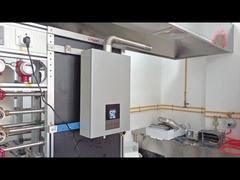 Scaldabagno a gas senza serbatoio da 16L a temperatura costante, facile da installare, design senza tubi piegati