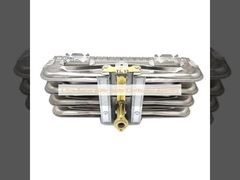 Gruppo di combustione per scaldabagno a bruciatore a 4 file